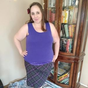 Purple Fashion Bug tank